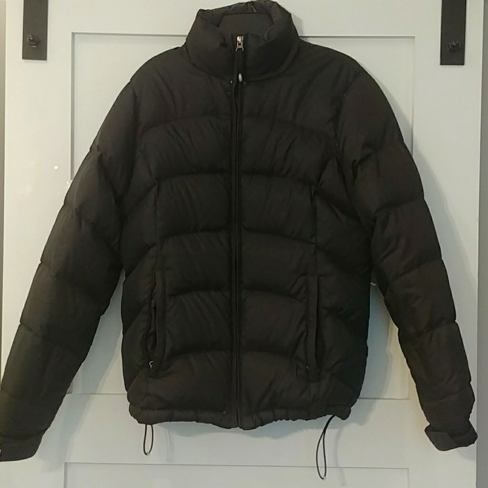L.L. Bean black puffer coat